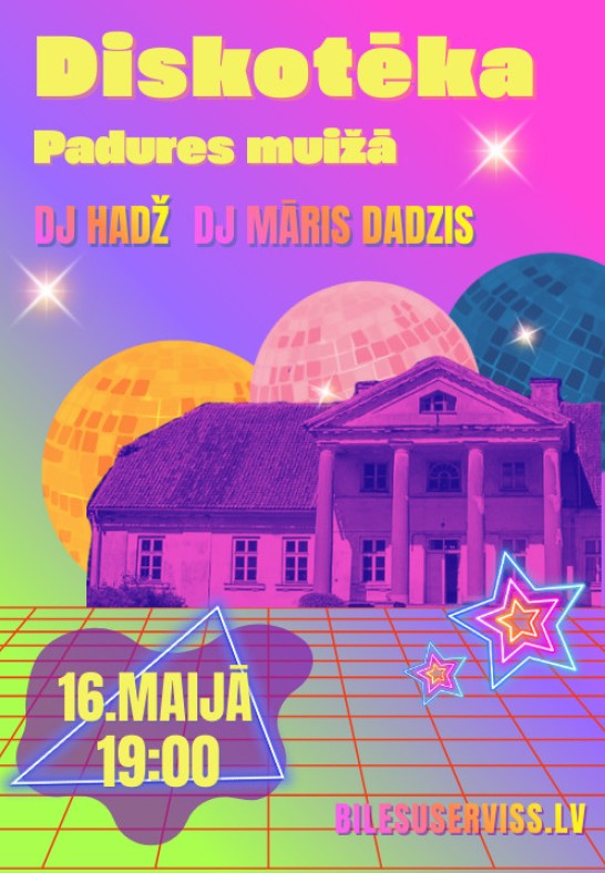 Diskotēka Padures muižā