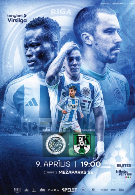 FC Riga Mājas Spēle. Riga FC - FK Tukums 2000