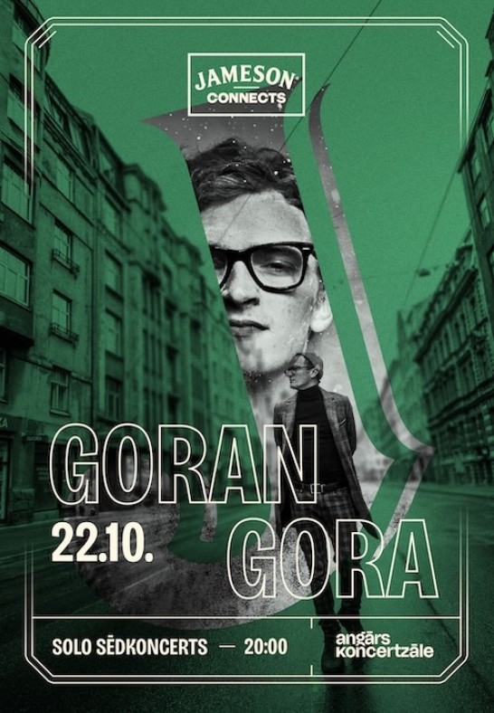 Goran Gora sēdkoncerts Angāra koncertzālē