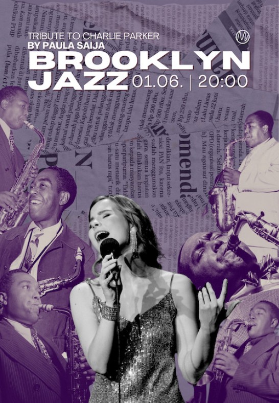 Brooklyn Jazz | Tribute to Charlie Parker by Paula Saija @M/Darbnīca
