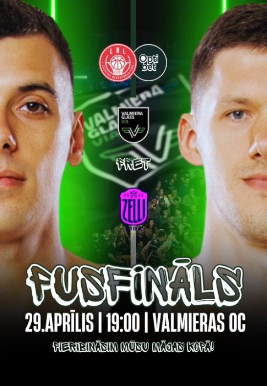 VALMIERA GLASS VIA pret Rīgas Zeļļi. 'Optibet' Latvijas basketbola līgas Pusfināla trešā spēle