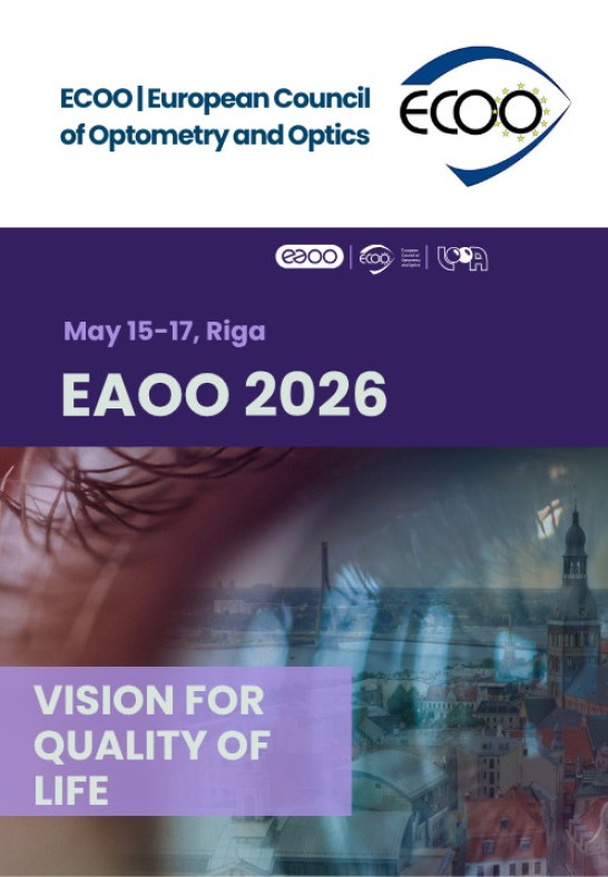 European Council of Optometry and Optics (ECOO) Spring Meeting/ EAOO 2026 conference.