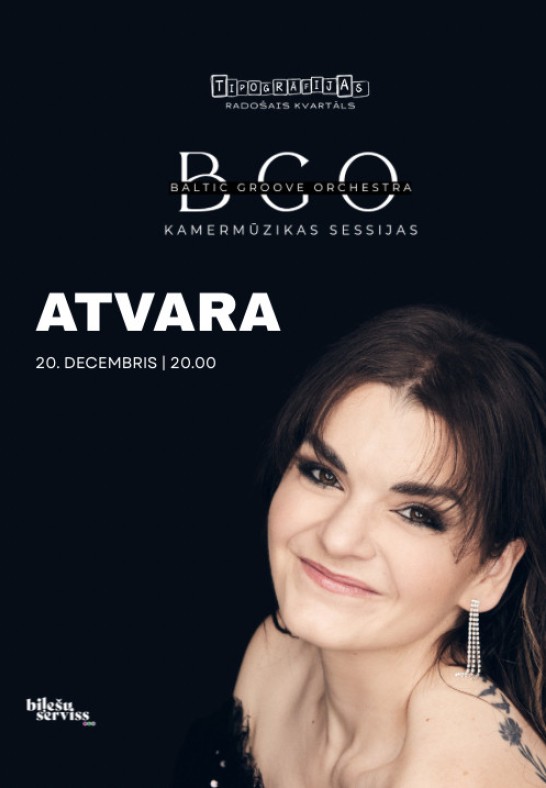 Atvara un 'Baltic Groove Orchestra'. Kamermūzikas Ziemassvētku ieskaņas koncerts