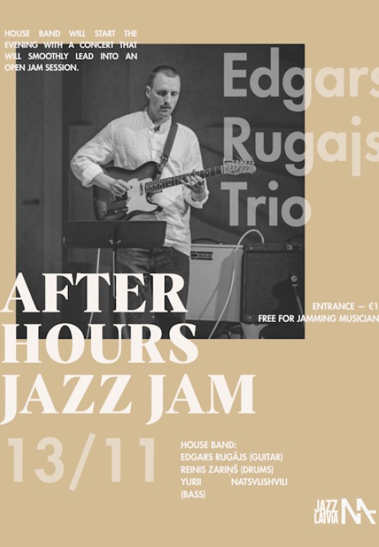 After Hours jam | Edgars Rugajs trio
