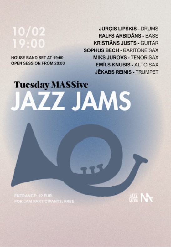 Tuesday MASSive Jazz Jams | 10/02