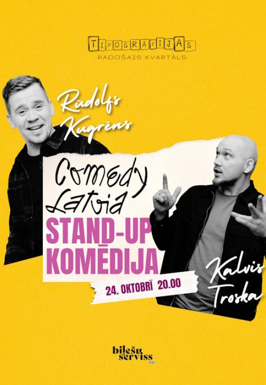 Rūdolfs Kugrēns un Kalvis Troska | Comedy Latvia stand-up komēdija