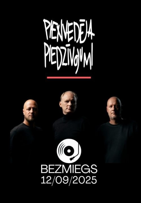 Grupas Pienvedēja Piedzīvojumi vinila Bezmiegs prezentācijas koncerts