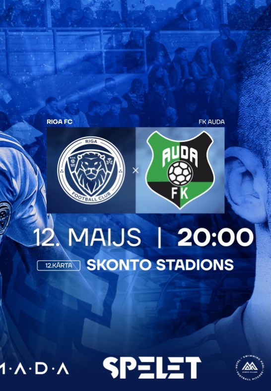 FC Riga Mājas Spēle. Riga FC - FK Auda
