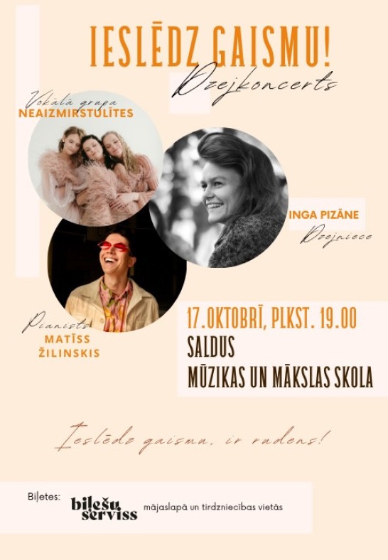 Dzejkoncerts 'Ieslēdz gaismu!'