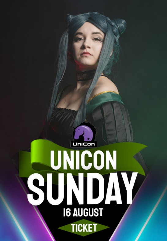 UniCon 2026  Latvian Comic Con Svētdienas biļete