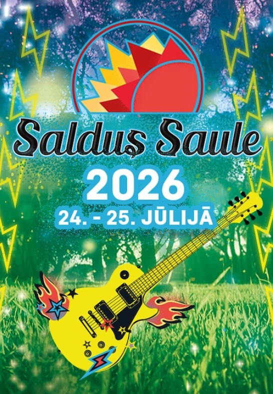 Divu dienu VIP biļete - Festivāls Saldus Saule 2026